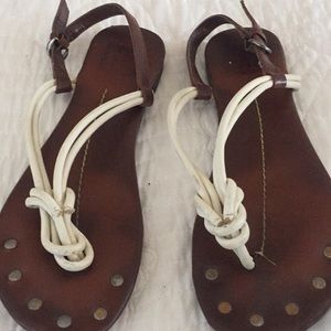 DV By Dolci Vita White Sandals
